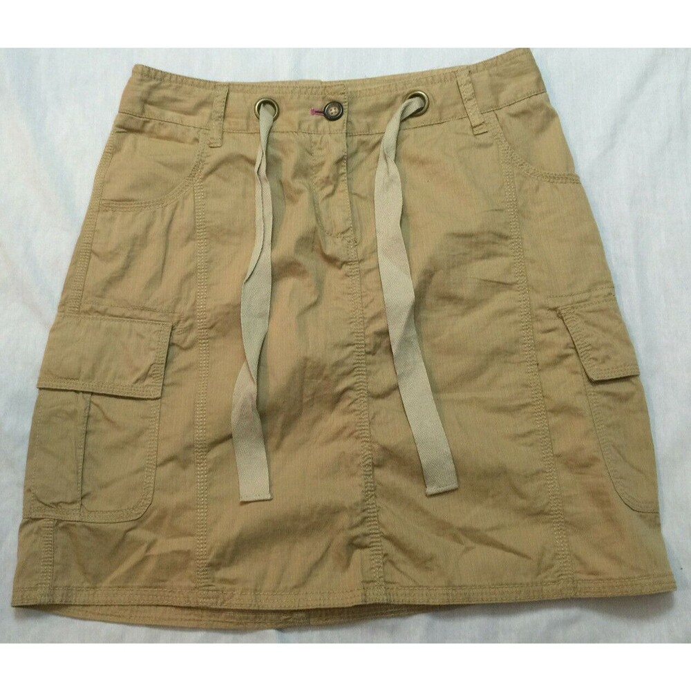 MERONA CARGO WOMENS SKIRT 100% COTTON SIZE 4